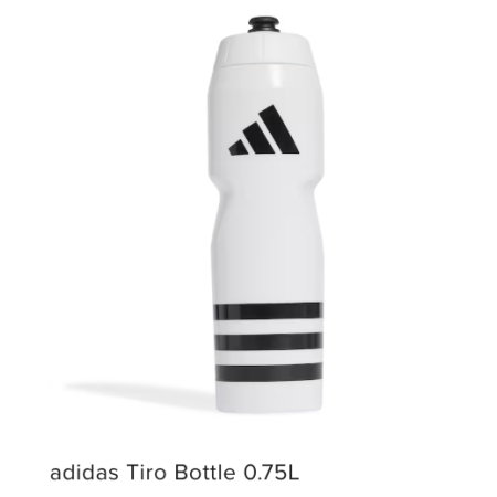 Adidas Waterbottle (White / Black) 